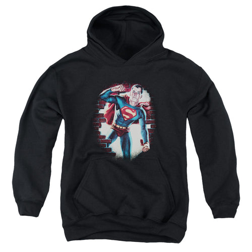 Superman Vintage Steel Youth Hoodie