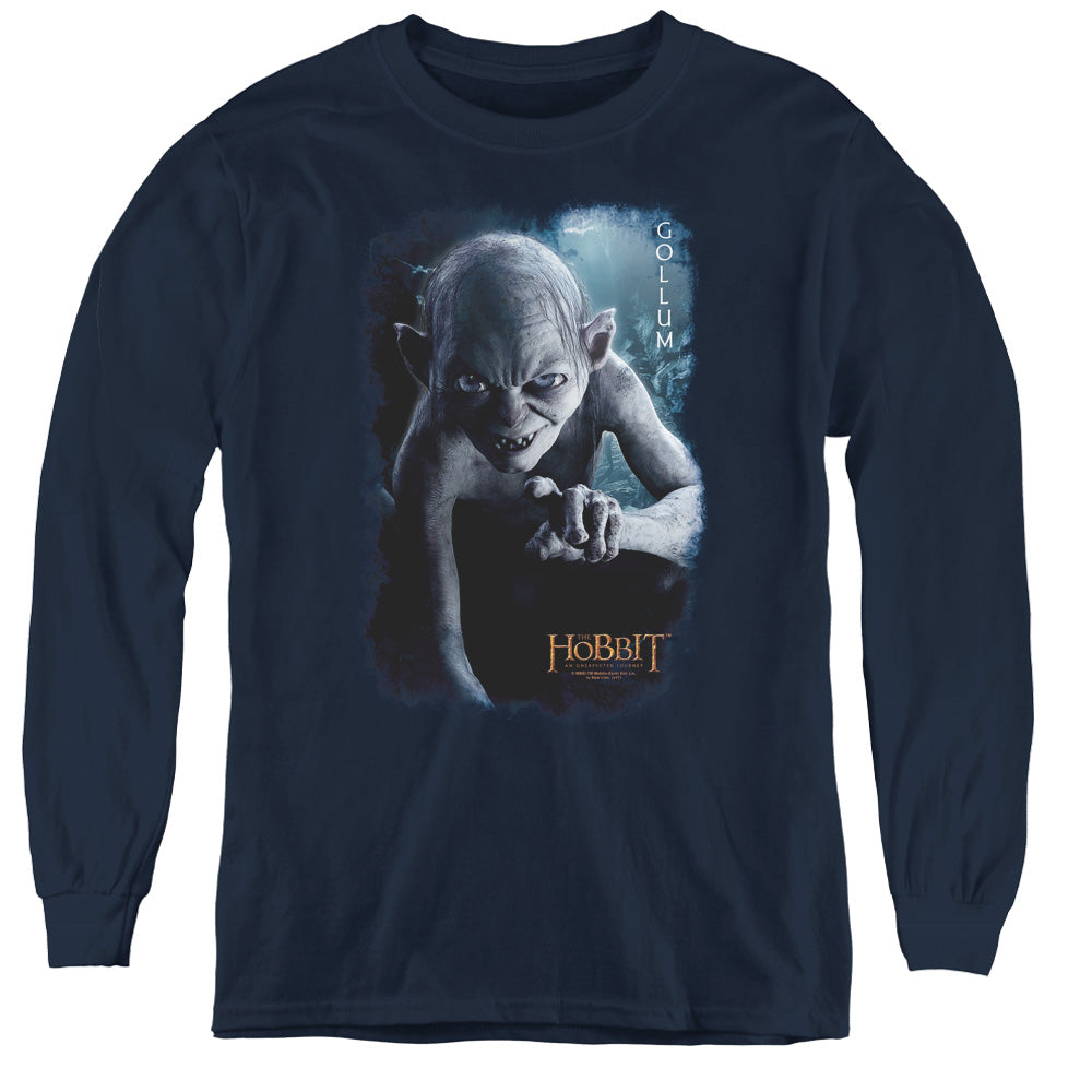 The Hobbit Gollum Poster Youth Long Sleeve T-Shirt