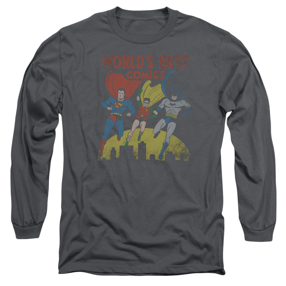 Justice League Worlds Best Long Sleeve T-Shirt