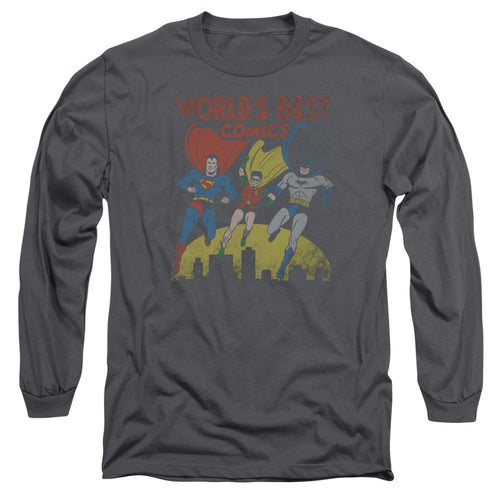 Justice League Worlds Best Long Sleeve T-Shirt