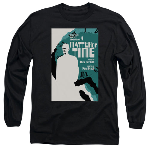 Star Trek A Matter of Time Black Long Sleeve T-Shirt