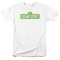 Sesame Street Logo White T-Shirt