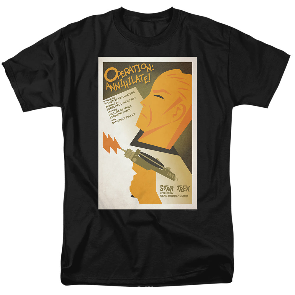 Star Trek Juan Ortiz Operation Annihilate Black T-Shirt