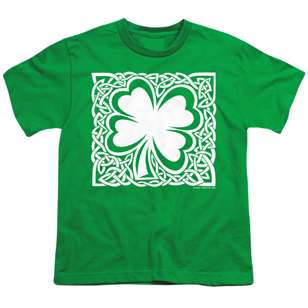 St Patrick's Day Celtic Shamrock White Youth/Toddler T-Shirt