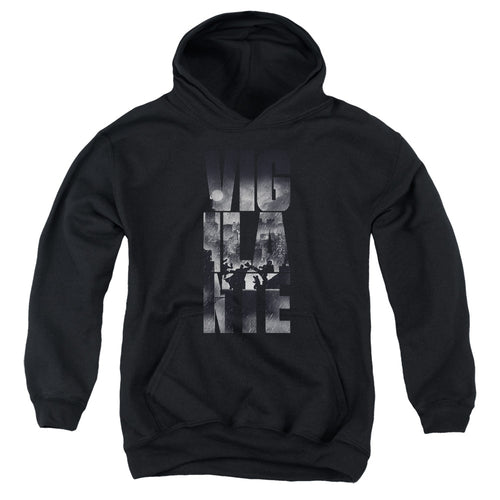 Batman v Superman Rainy Viglante Youth Hoodie