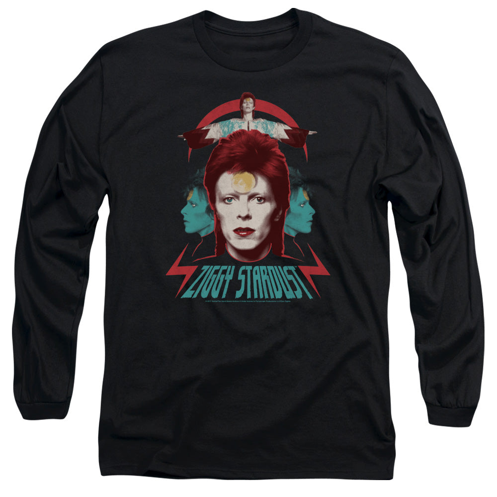 David Bowie Ziggy Heads Long Sleeve T-Shirt