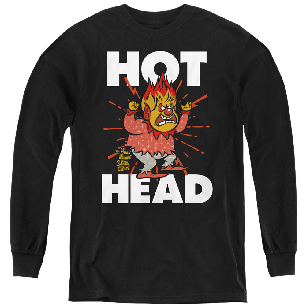 The Year Without a Santa Claus Hot Head Youth Long Sleeve T-Shirt