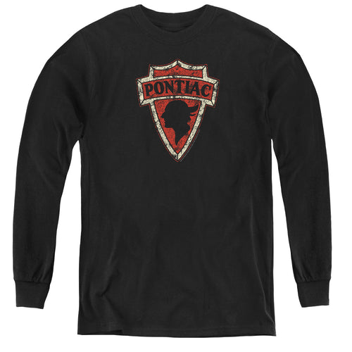Pontiac Early Arrowhead Youth Long Sleeve T-Shirt