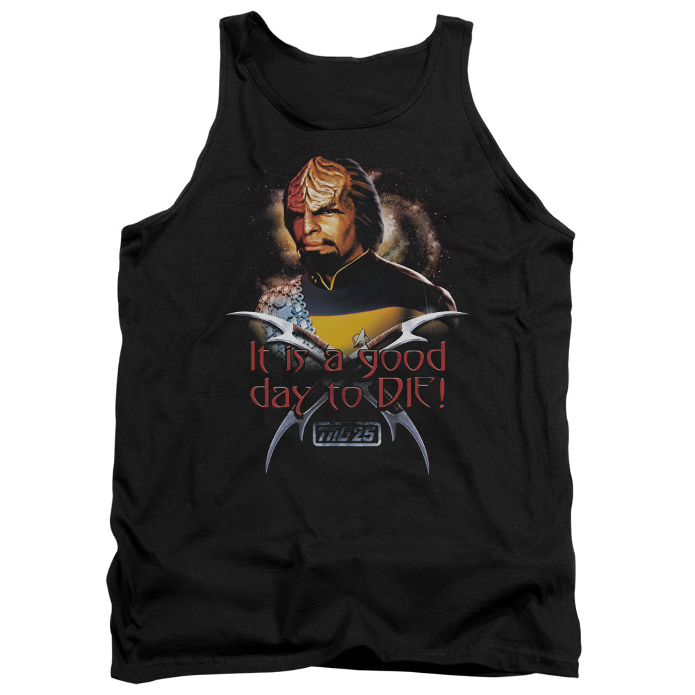 Star Trek Worf Good Day to Die Tank Top