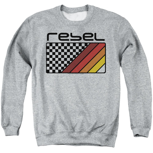 Honda Rebel Checkers And Stripes Crewneck Sweatshirt