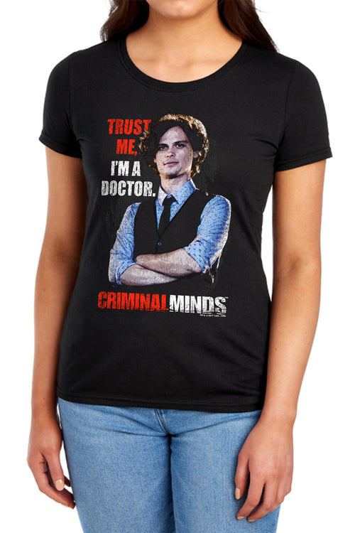Criminal Minds Trust Me Womens T-Shirt