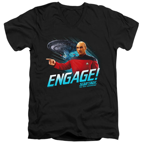 Star Trek Engage V-Neck T-Shirt
