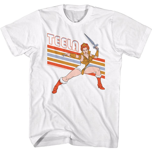 Teela Masters of the Universe t-shirt in white