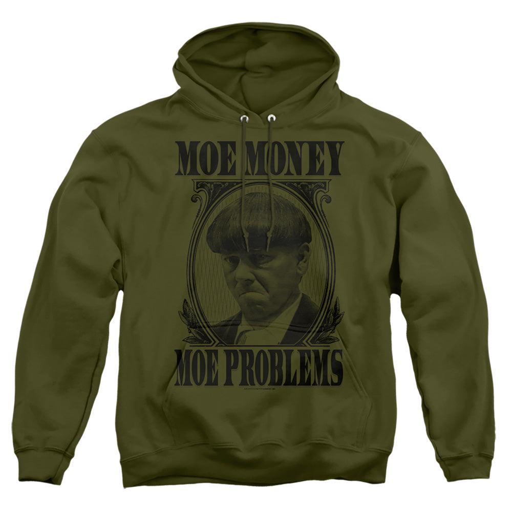 The Three Stooges Moe Money Moe Problems Pullover Hoodie