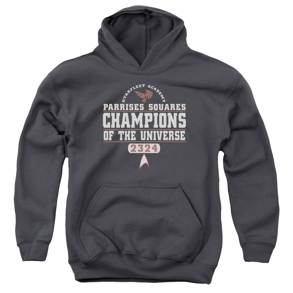 Star Trek Starfleet Academy Parrises Squares Champions Youth Hoodie