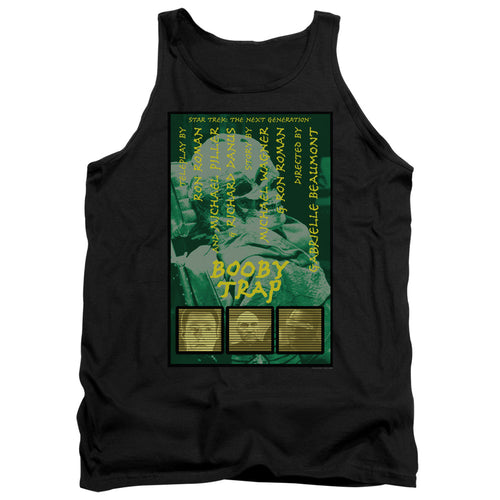 Star Trek Booby Trap Black Tank Top