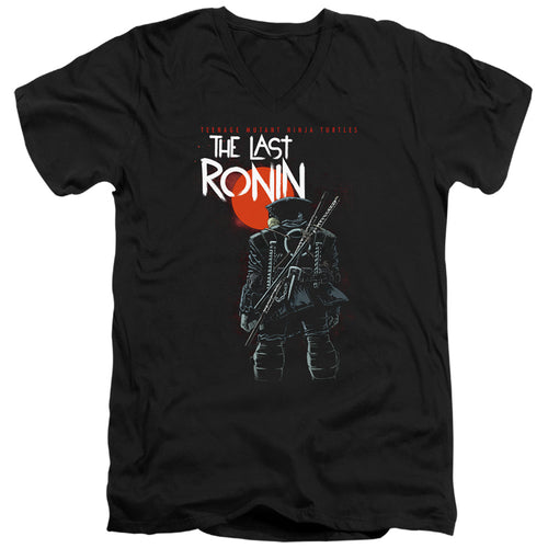 Teenage Mutant Ninja Turtles Red Sun Ronin V-Neck T-Shirt