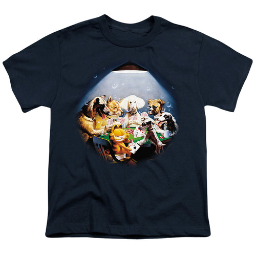 Garfield Playing With The Big Dogs Youth/Toddler T-Shirt