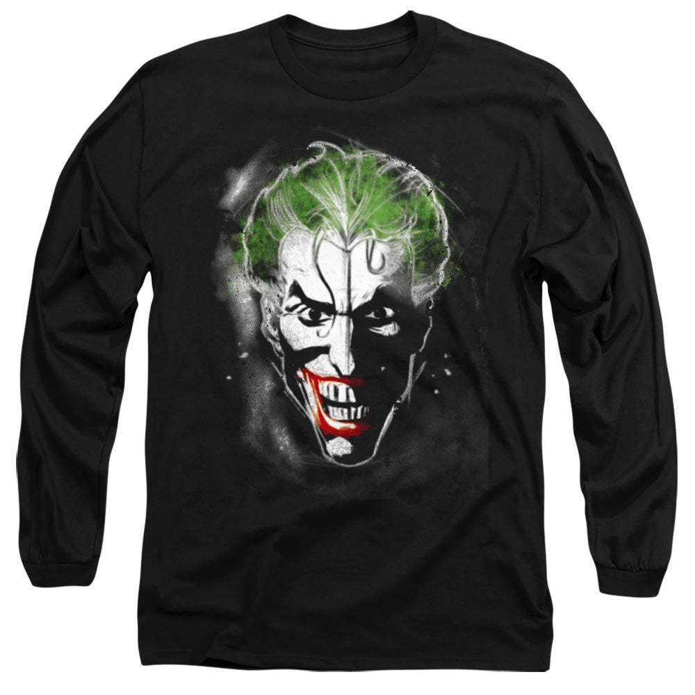 Batman Face Of Madness Long Sleeve T-Shirt