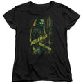 Justice League Aquaman Womens T-Shirt