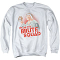 The Princess Bride I'm on the Brute Squad White Crewneck Sweatshirt