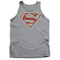 Superman Crimson & Cream Shield Tank Top