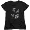 Elvis Presley Faces Womens T-Shirt
