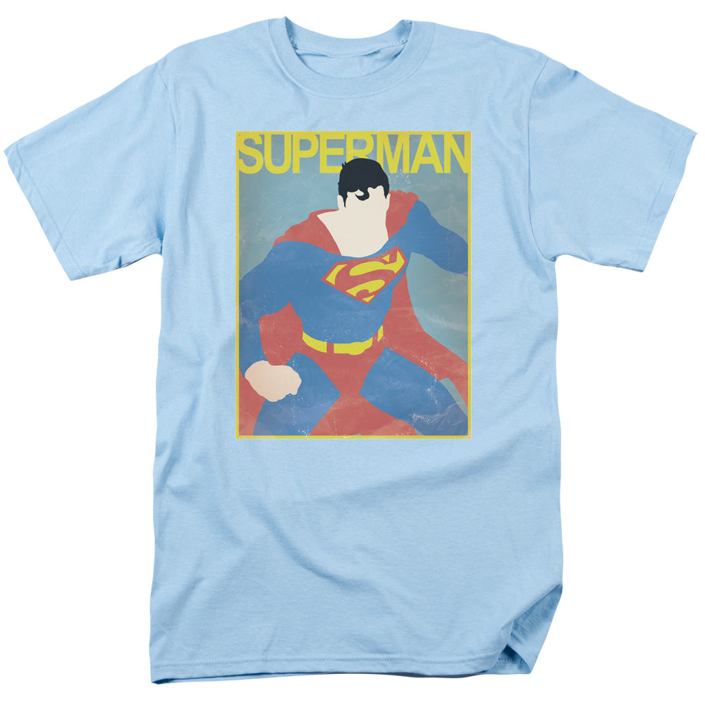 Superman Simple Sm Poster T-Shirt