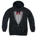 Big Bang Theory Pixelated Tux Youth Hoodie