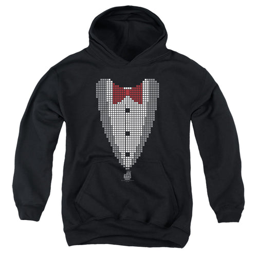 Big Bang Theory Pixelated Tux Youth Hoodie