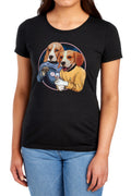 Star Trek Trek Dogs Womens T-Shirt