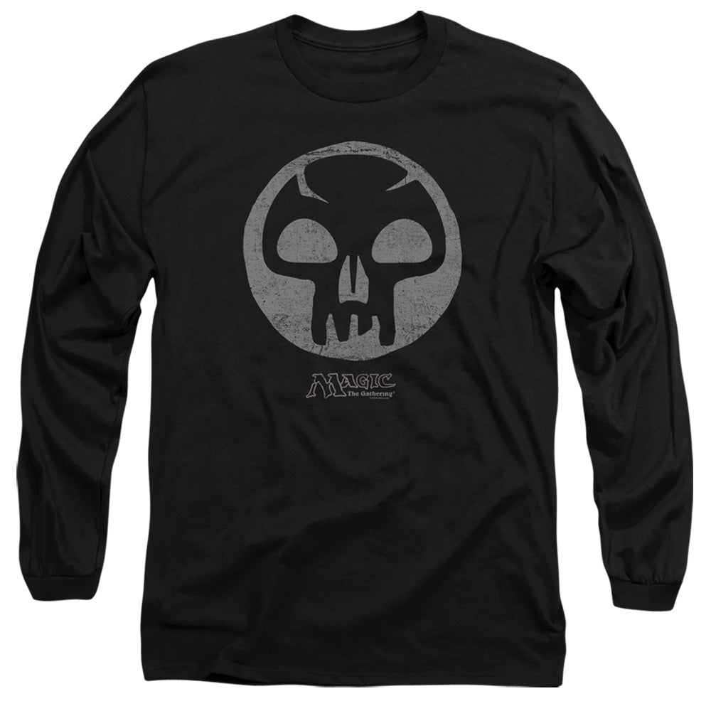 Magic the Gathering Black Symbol Long Sleeve T-Shirt
