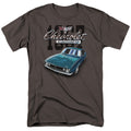 Chevy Classic Camaro Teal T-Shirt