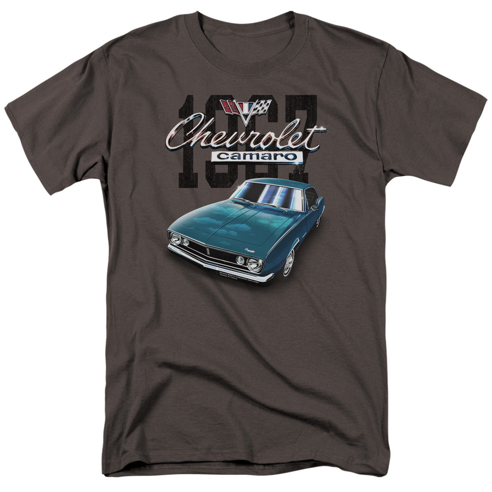 Chevy Classic Camaro Teal T-Shirt