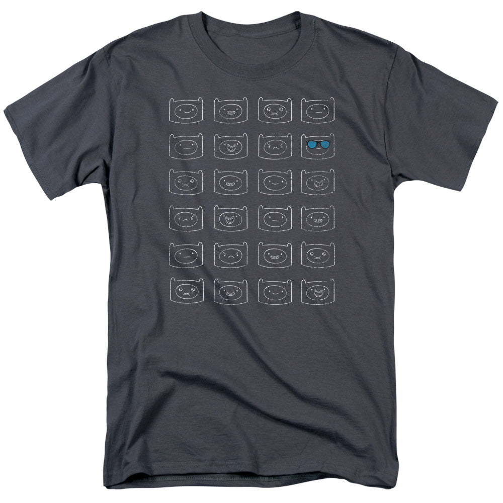 Adventure Time Finn Faces T-Shirt