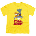 Tom and Jerry Movie Park Bench Youth/Toddler T-Shirt