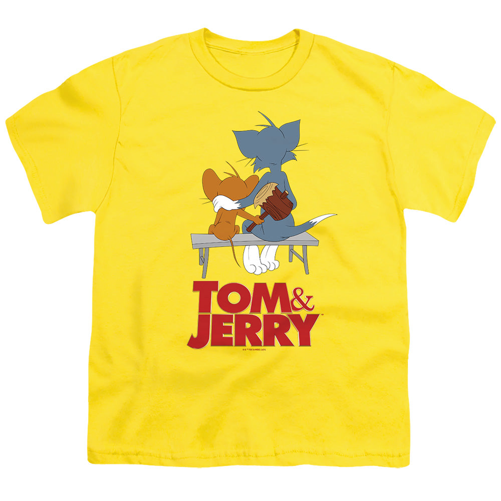 Tom and Jerry Movie Park Bench Youth/Toddler T-Shirt