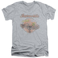 Batman Amazing Batmobile V-Neck T-Shirt