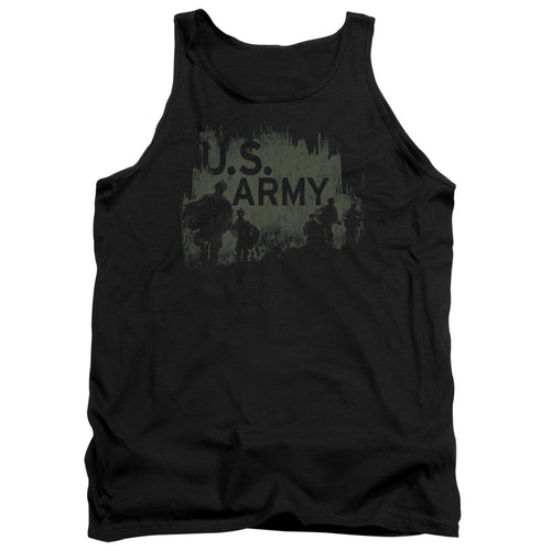 US Army Soldiers Silhouette Tank Top