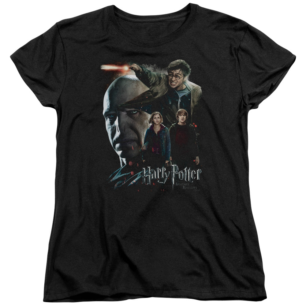 Harry Potter Final Fight Womens T-Shirt