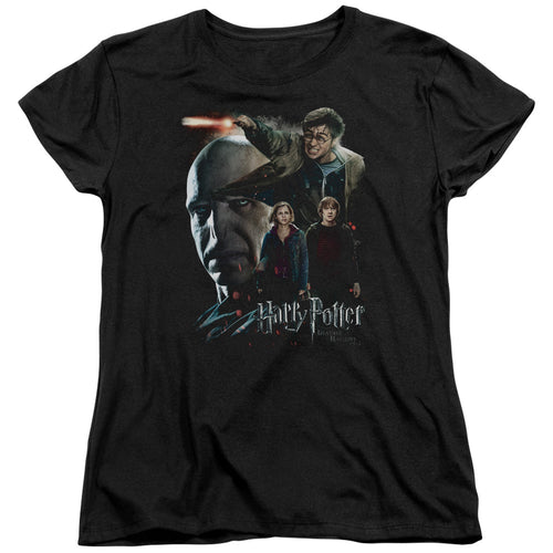 Harry Potter Final Fight Womens T-Shirt