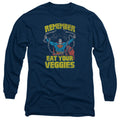 Superman Veggie Power Long Sleeve T-Shirt