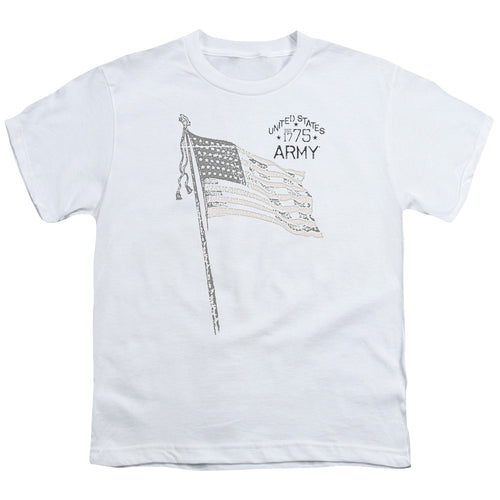 US Army Flag Sketch Youth/Toddler T-Shirt