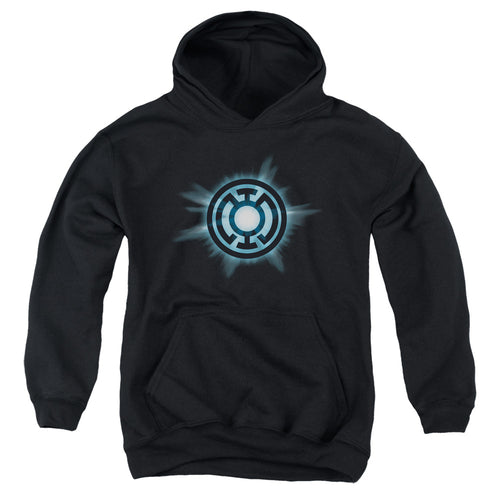 Green Lantern Blue Glow Youth Hoodie