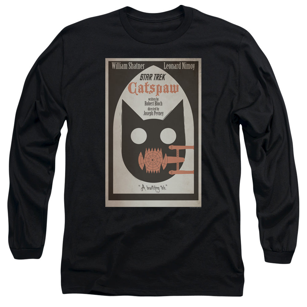 Star Trek Juan Ortiz Catspaw Black Long Sleeve T-Shirt