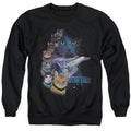 Star Trek Cats Feline Galaxy Crewneck Sweatshirt
