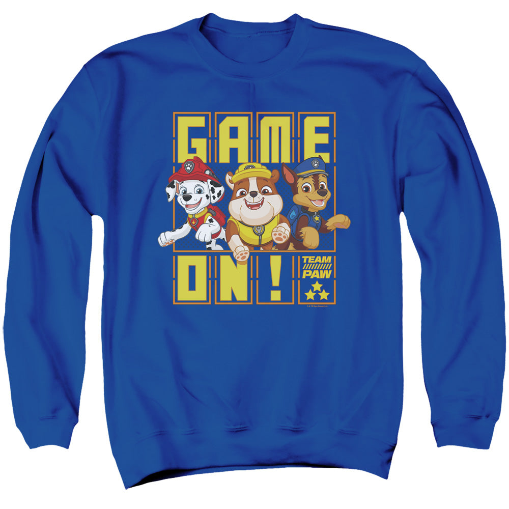 Paw Patrol Game on Team Paw Crewneck Sweatshirt