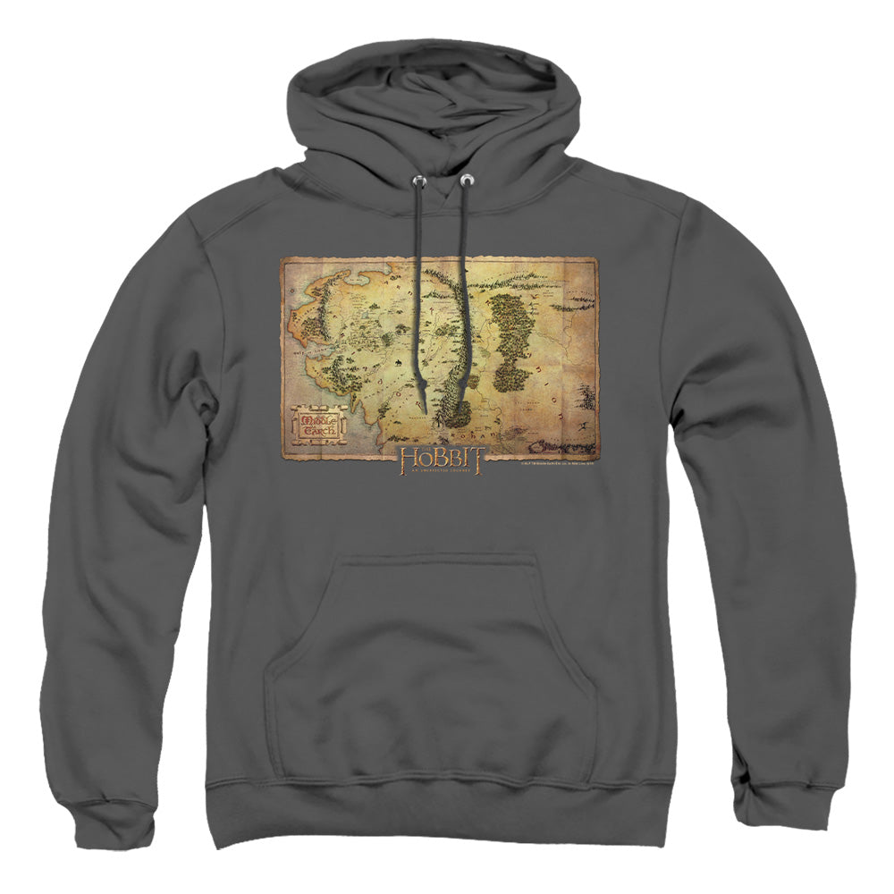 The Hobbit Middle Earth Map Pullover Hoodie