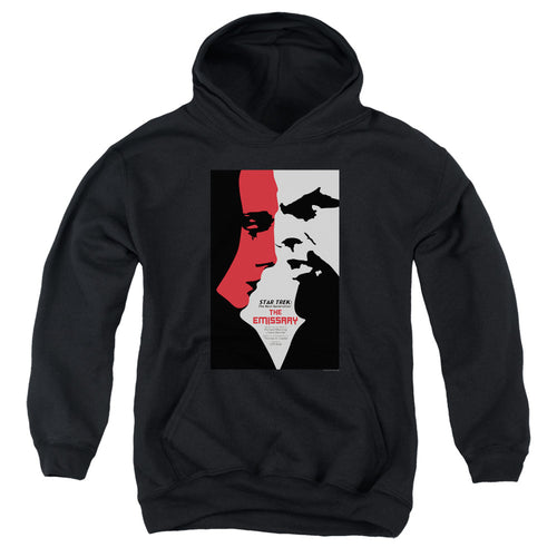 Star Trek The Emissary Black Youth Hoodie