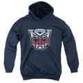 Transformers Autobot Airbrush Logo Youth Hoodie